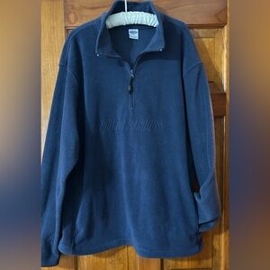 Old Navy Men's Navy 1/4 Zip Sweatshirt Jacket